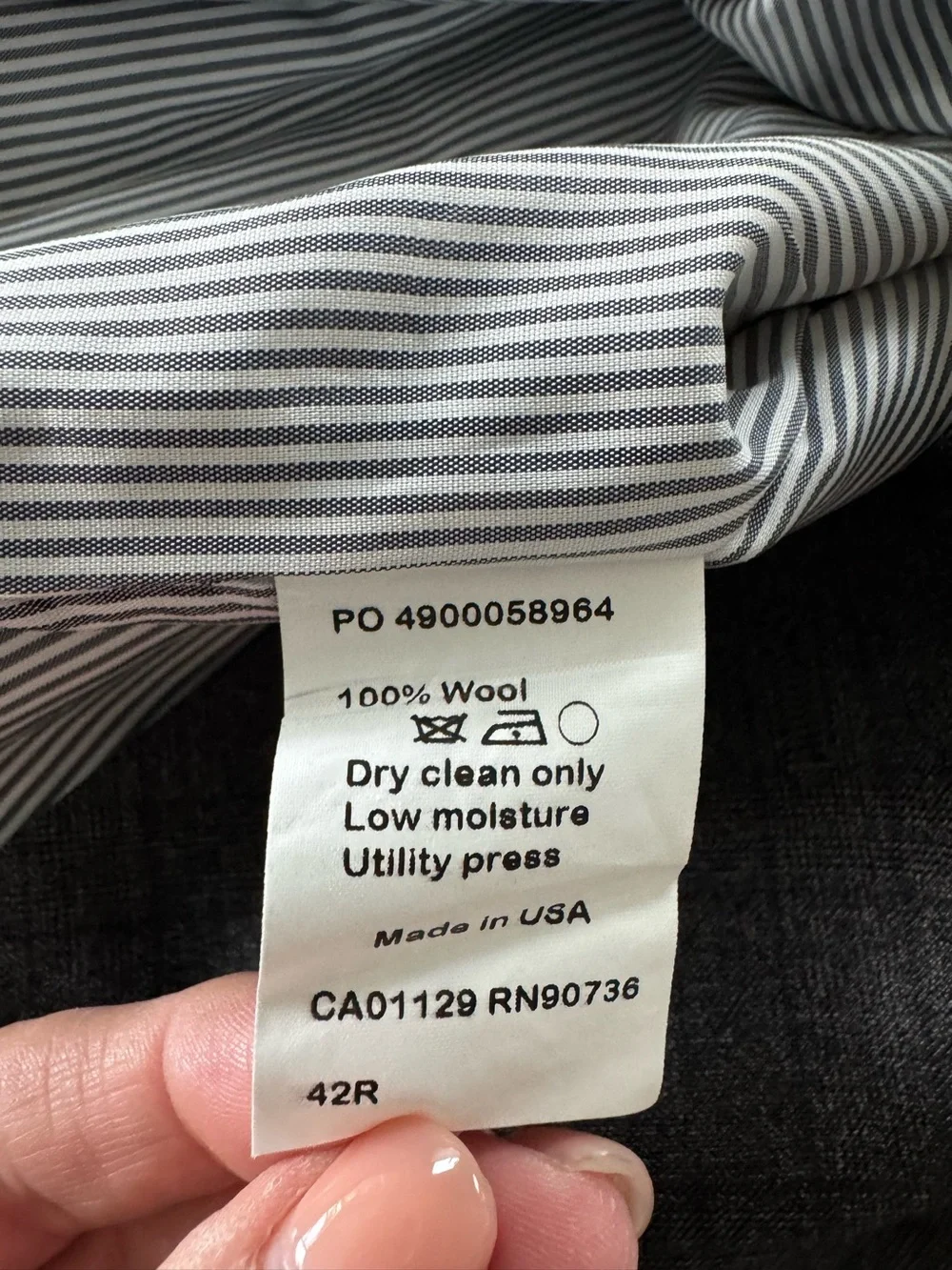 Todd Snyder Mayfair Fit 3 Piece Wool Plaid Suit Gray 42R Made in USA